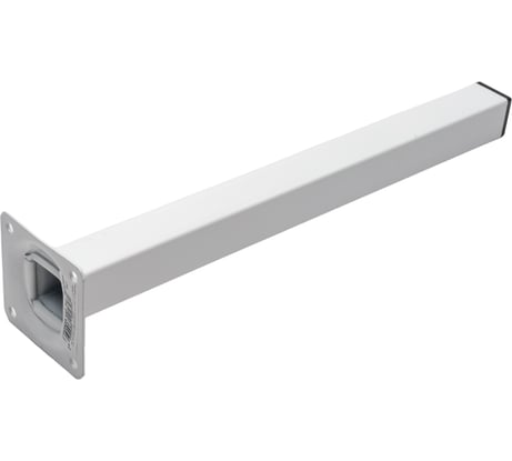 Мебельная ножка Стройбат 25x25x300 белый 1 шт 341510