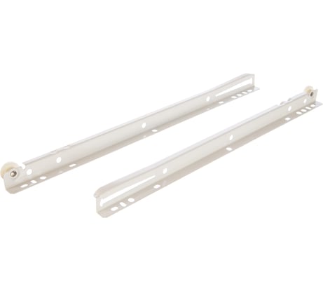 Роликовые направляющие Стройбат 350x1,1мм белый 1 шт 136780