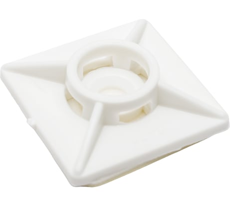 Самоклеящаяся площадка для хомутов ЕВРОПАРТНЕР 28х28 мм 20шт. 3 0822 2