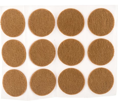 Подкладка ЕВРОПАРТНЕР фетр кор. 35 мм 12 шт. 6 9187 2