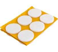 Подкладка ЕВРОПАРТНЕР фетр, бел. 24мм 12шт. 6 9182 2