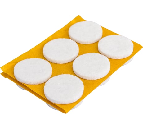 Подкладка ЕВРОПАРТНЕР фетр, бел. 24мм 12шт. 6 9182 2