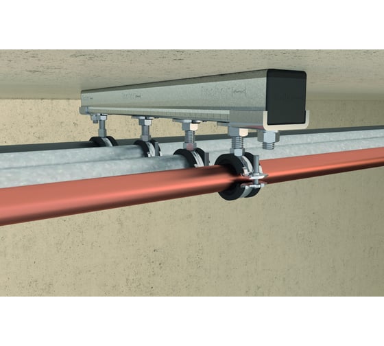 Хомут для труб Fischer FRS 133-141 М8/М10 10 шт. 79457