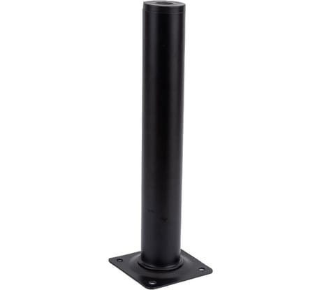 Мебельная ножка Стройбат d 30x200 черный 1 шт 275760