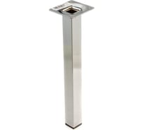 Мебельная ножка Стройбат 25x25x250 хром 1 шт 275710