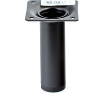 Мебельная ножка Стройбат d 30x100 черный 1 шт 275880