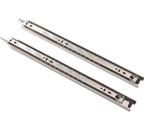 Шариковые направляющие Стройбат 500 мм полного выдвижения компл белый цинк 1 шт 554260