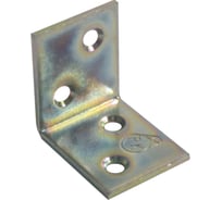 Мебельный угол КрепСтройГрупп широкий, жёлтый цинк, KSZ7 30х30х25х2 мм 145663