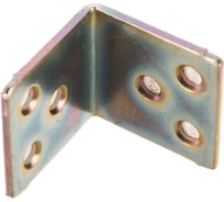 Мебельный угол КрепСтройГрупп широкий, жёлтый цинк, KSZ3 30х30х30х2 мм 145541