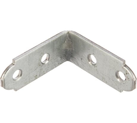 Мебельный угол КрепСтройГрупп узкий, белый цинк, KW2 40х40х17х2 мм 145532