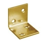 Мебельный угол широкий КрепСтройГрупп, жёлтый цинк, KSZ4 25х25х25х2 мм 145542