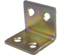 Мебельный угол КрепСтройГрупп широкий, жёлтый цинк, KSZ1 25х25х30х2 мм 145540