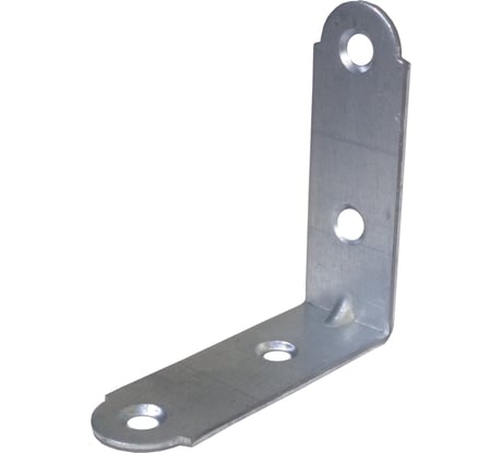 Мебельный угол КрепСтройГрупп узкий, белый цинк, KW3 50х50х17х2 мм 145533