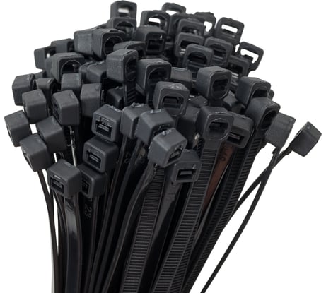 Ленточная хомут-стяжка Gigant 4,8x350 черный 100 шт. G/5/350/1