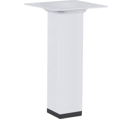 Мебельная опора Госкреп металл, квадрат 25x25 мм х 100 мм, белый S2122298_1