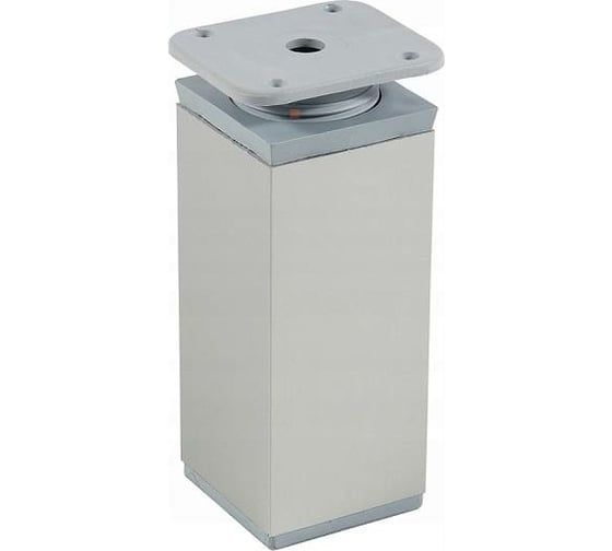 Комплект опор для тумбы RAVAL высота 150 мм, 2 шт. Leg.05.H150/Silver 1