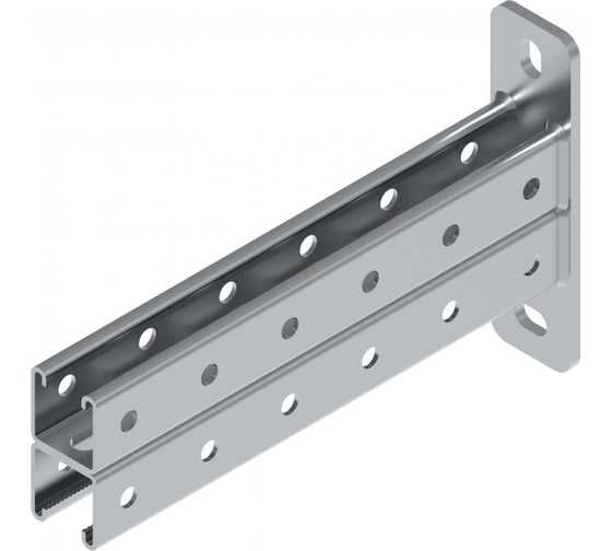 Двойная консоль STRUT Промрукав HDZ КССД-41x41x350 мм, 2.5 мм, 1 шт. PR08.8210 1