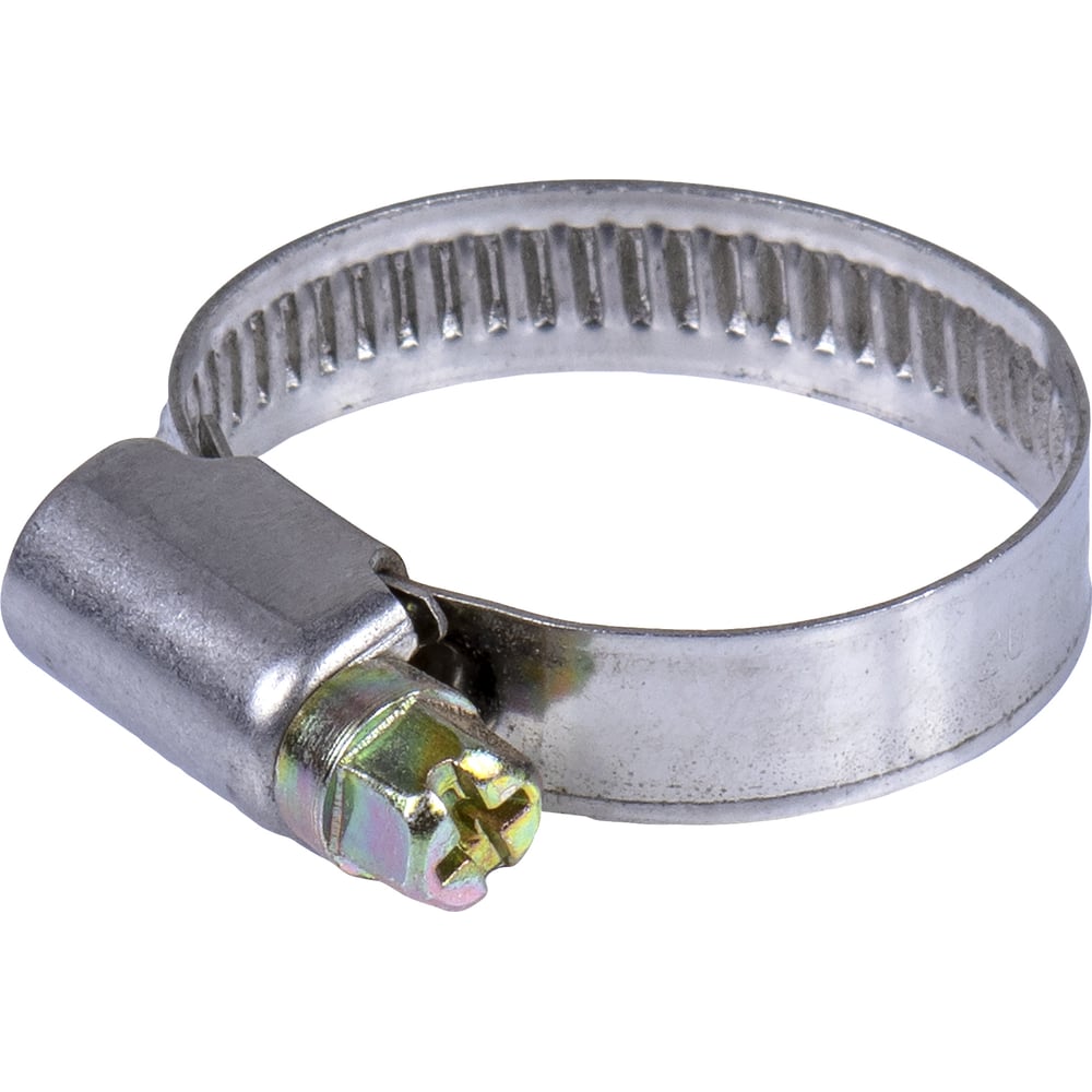 Червячный хомут Госкреп нержавеющий 25-40 мм, 2 шт. 11-0013850 ...