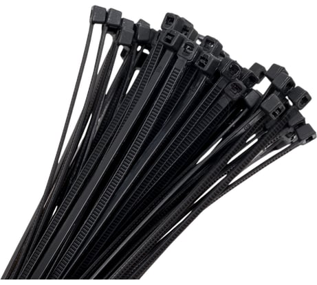 Хомут нейлоновый General Lighting Systems GNC-36-300-B, 3,6x300мм, 100 шт, черный 475332