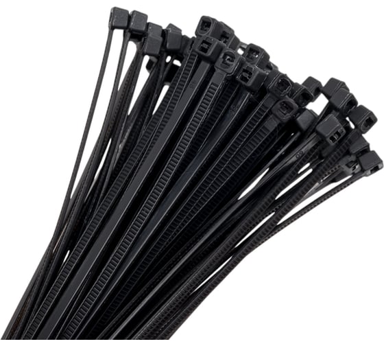 Хомут нейлоновый General Lighting Systems GNC-36-300-B, 3,6x300мм, 100 шт, черный 475332