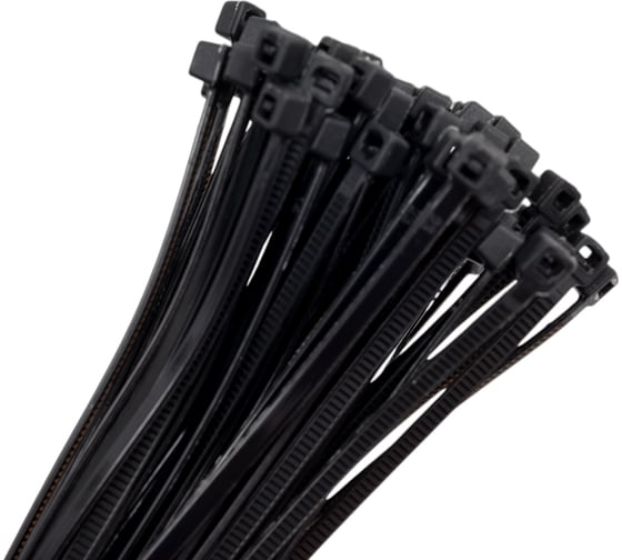 Хомут нейлоновый General Lighting Systems GNC-25-150-B, 2,5x150мм, 100 шт, Черный 475326 1