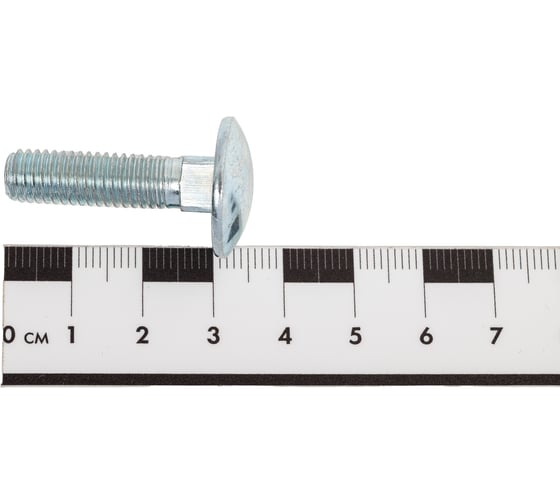 Мебельный болт Insparion DIN 603, цинк, М8x30 мм, (4 шт) С1-00002075