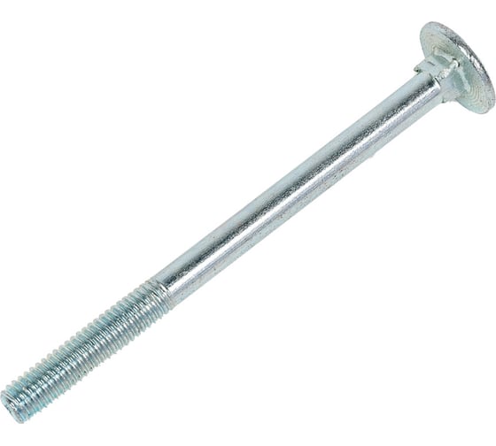 Мебельный болт Insparion DIN 603, цинк, М6x80 мм, (10 шт) С1-00002094 1