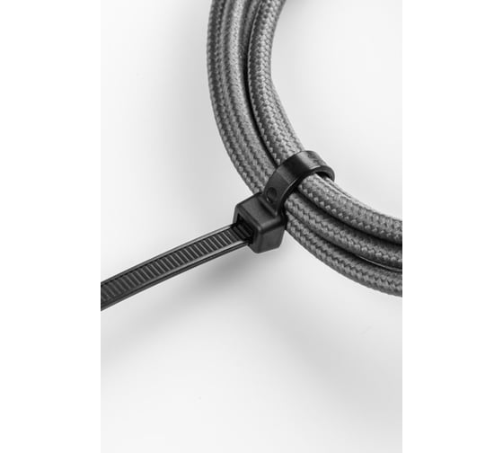 Нейлоновые стяжки HOEGERT TECHNIK 9x600 мм, 25 шт., черные HT2C716