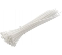 Нейлоновые стяжки HOEGERT TECHNIK 4,8x370 мм, 100 шт., белые HT2C731