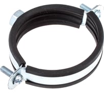 Хомут с винтовым креплением WaterLine 2,1/2" 74-80 мм белый цинк 1 шт 109920