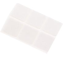 Фетровый самоклеющийся пункт Element 30х30 белый 6 шт 554290