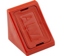 Мебельные пластиковые уголки с шурупом Element вишня 6 шт 554040