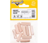 Мебельный шкант Element 10x30 мм 10 шт 335940