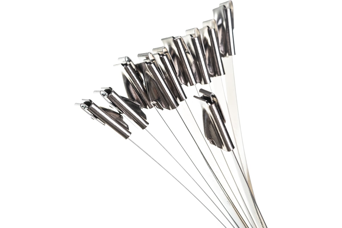 Стальные стяжки FORTISFLEX СКС 304 7,9x400 10шт 78724 - выгодная цена ...