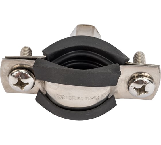 Трубный хомут FORTISFLEX ТХ INOX 1/2, 10 шт. 82150