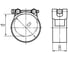 Силовой хомут FORTISFLEX ROBUST SR 74-79/W2 80580 2