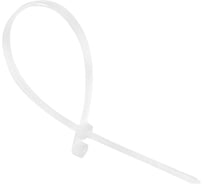 Хомут нейлоновый с монтажным отверстием Smartbuy 3,6x150мм, белый 100 100 шт. SBE-CTH-36-150-w
