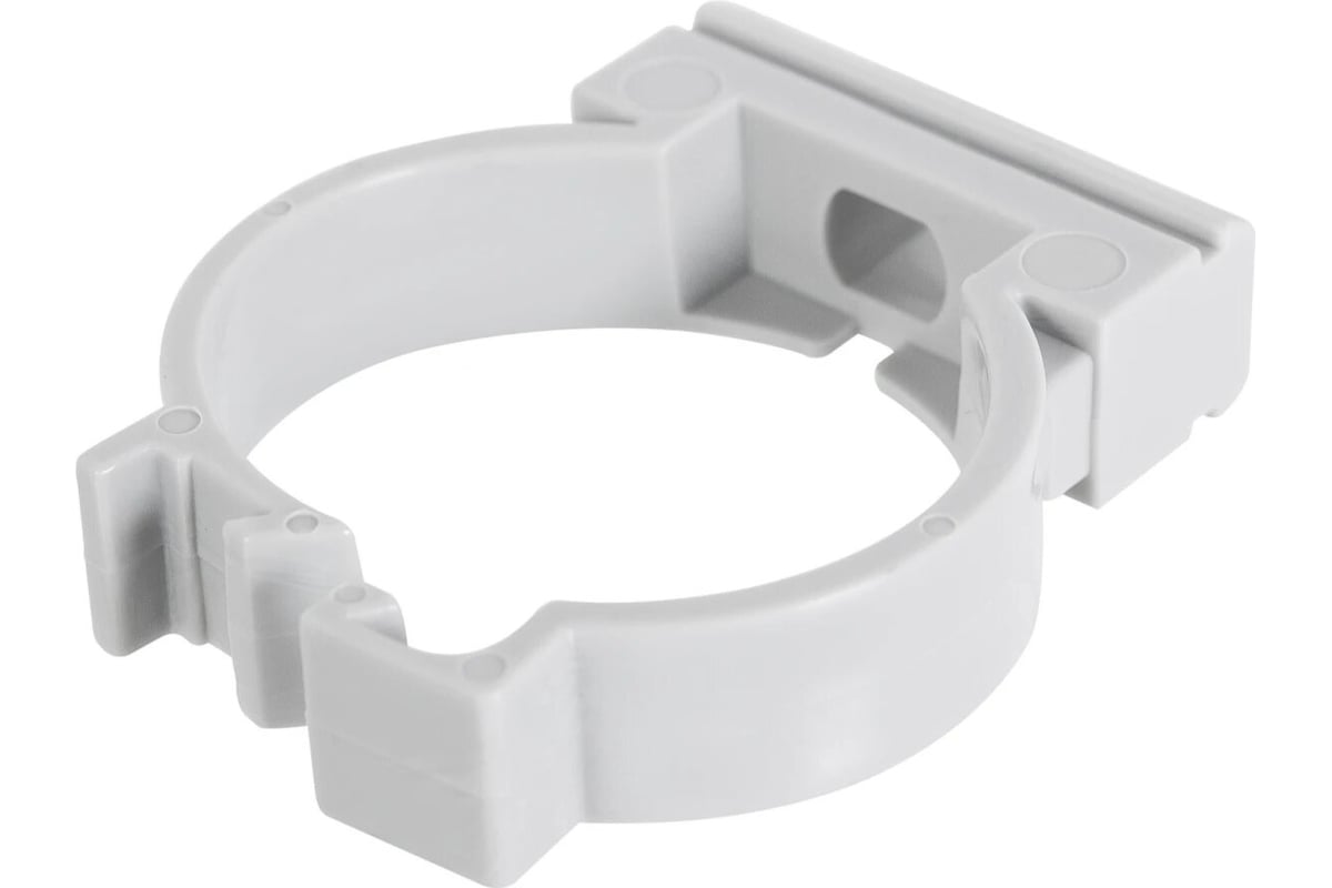 Держатель с защелкой для труб Экопласт CFC32G D32 мм, без галогена ...