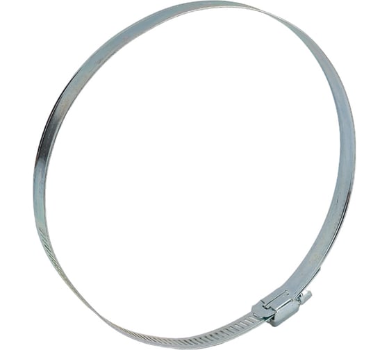 Обжимной просечной хомут FIT DIY сталь ширина 12.7 мм. 6" 130-152 мм 64263