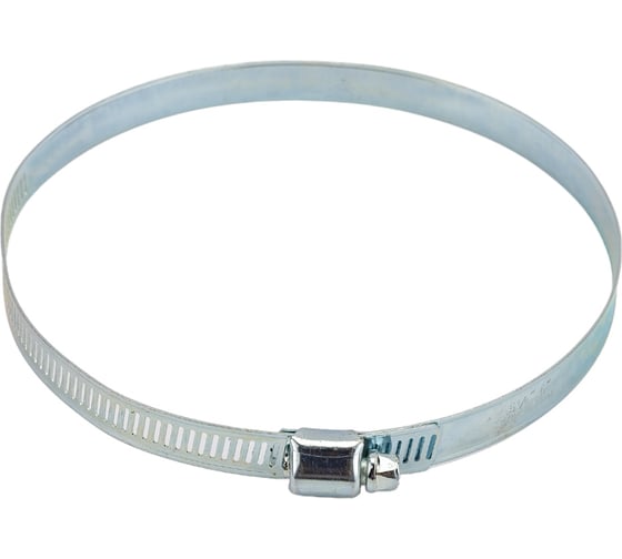 Обжимной просечной хомут FIT DIY сталь ширина 12.7 мм. 6" 130-152 мм 64263