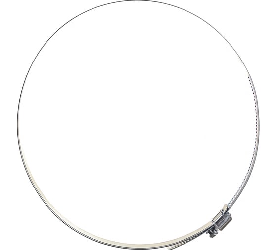 Обжимной просечной хомут FIT DIY сталь ширина 12.7 мм. 8" 165-203 мм 64265 1
