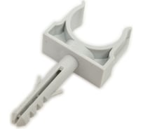 Держатель с дюбелем без шурупа Экопласт СT20 D20 мм, без галогена 41420HF