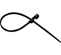 Кабельный хомут с монтажным отверстием Экопласт 4.3х220 мм, черный 45209BL