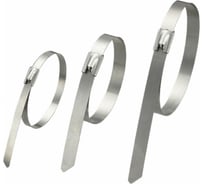 Стальной кабельный хомут Экопласт 4.6х152 мм 45315