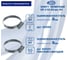Червячный хомут ZIP 32-50/9W1 50095 5
