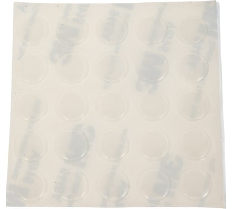 Демпфер захлопа Tech-Krep/Zitar 10х1,5 мм прозрачный 25 шт. 109143