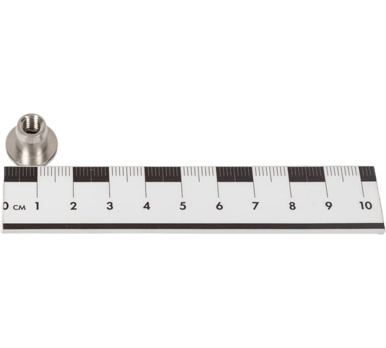 Гайка Эриксона с плоской головкой DINFIX нерж А2 М6 (1 шт) 00-0004810