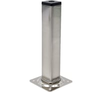 Ножка Tech-Krep 25х25х150 квадратная, нерегулируемая, никель- накладка 151283