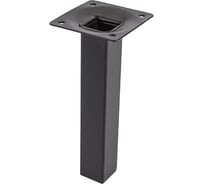 Ножка Tech-Krep 25х25х150 квадратная, нерегулируемая, черная- накладка 151284 16385623