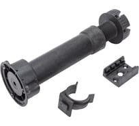 Цокольная ножка Tech-Krep Н150 /145-165/ мм черная комплект 2 шт. с 1 клипсой 129972